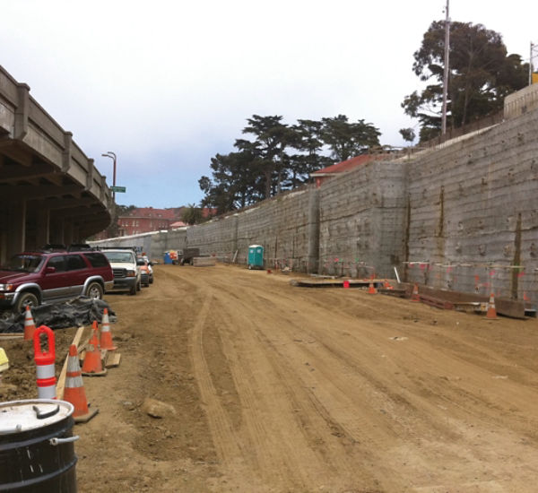 Doyle Drive Tunnel, San Francisco, USA